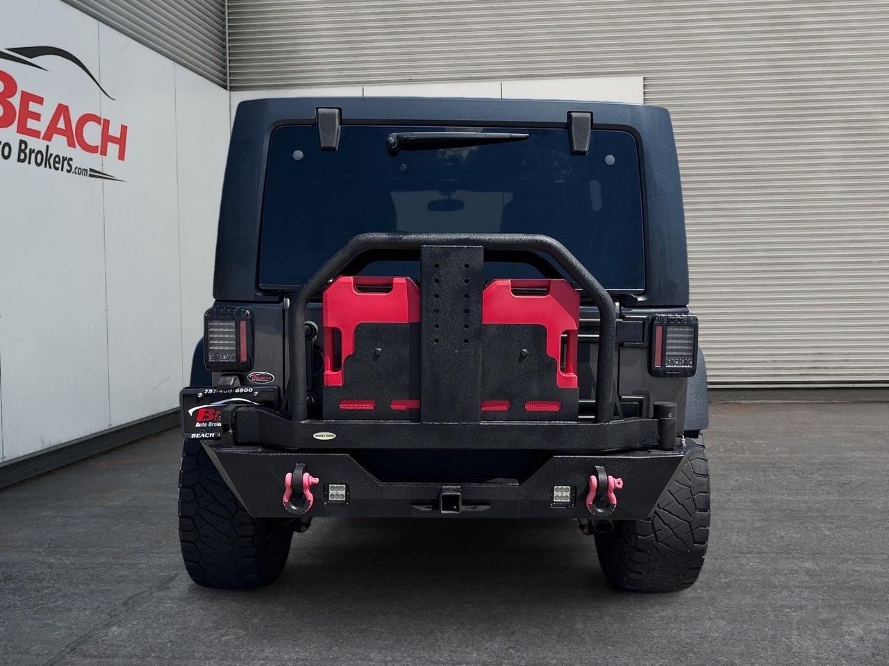 2016 Jeep Wrangler Unlimited Rubicon, EXTRA FUEL TANKS, POWERED WINDOWS, BLUETOOTH WIRELESS, ALPINE PREMIUM SPEAKERS, HEATED SEATS, HILL START ASSIST, LOW MILES! Norfolk VA