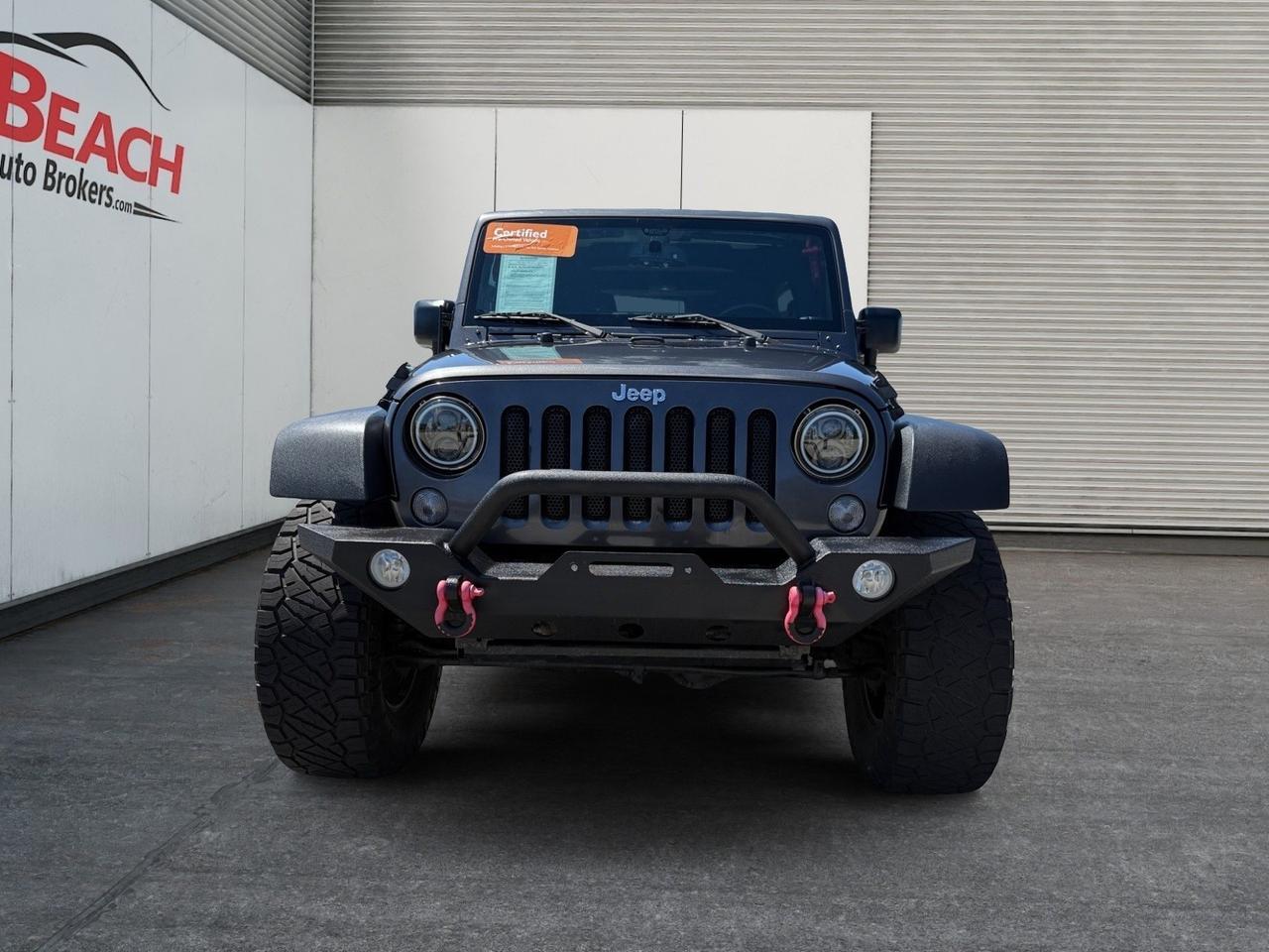 2016 Jeep Wrangler Unlimited Rubicon, EXTRA FUEL TANKS, POWERED WINDOWS, BLUETOOTH WIRELESS, ALPINE PREMIUM SPEAKERS, HEATED SEATS, HILL START ASSIST, LOW MILES! Norfolk VA