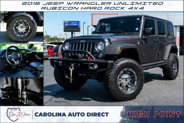 2016 Jeep Wrangler Unlimited Rubicon Hard Rock 4X4 / UPGRADES / Heated Seats!