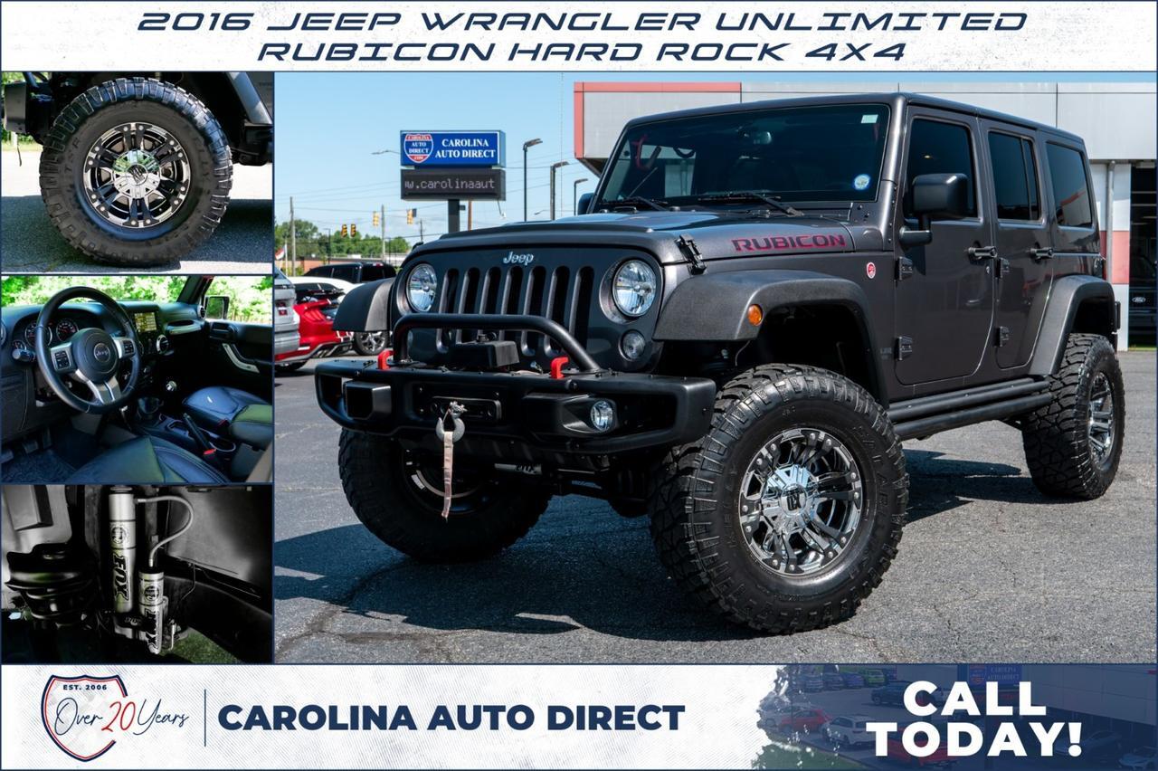 2016 Jeep Wrangler Unlimited Rubicon Hard Rock 4X4 / UPGRADES / Heated Seats!