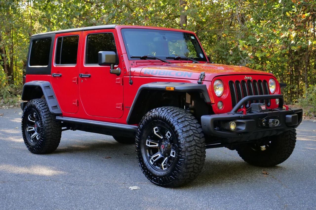 2016 Jeep Wrangler Unlimited Rubicon Hard Rock 4X4 / UPGRADES / Leather Seats High Point NC