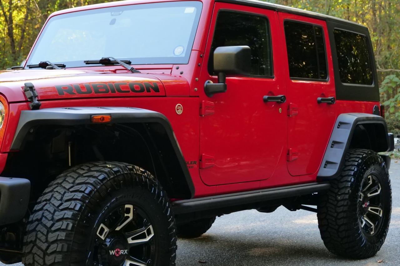2016 Jeep Wrangler Unlimited Rubicon Hard Rock 4X4 / UPGRADES / Leather Seats High Point NC