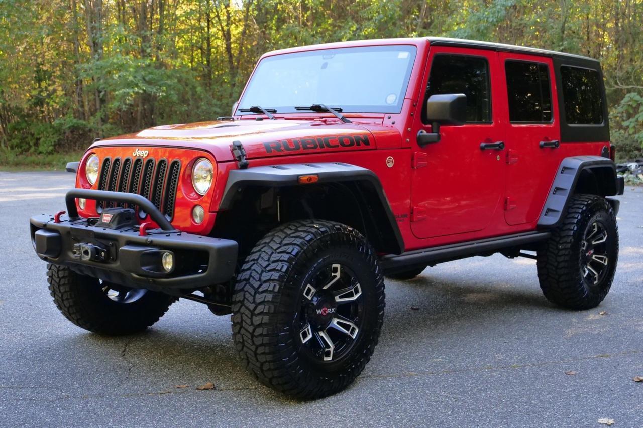 2016 Jeep Wrangler Unlimited Rubicon Hard Rock 4X4 / UPGRADES / Leather Seats High Point NC