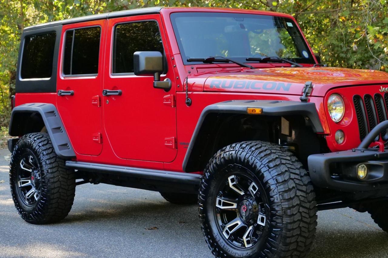 2016 Jeep Wrangler Unlimited Rubicon Hard Rock 4X4 / UPGRADES / Leather Seats High Point NC