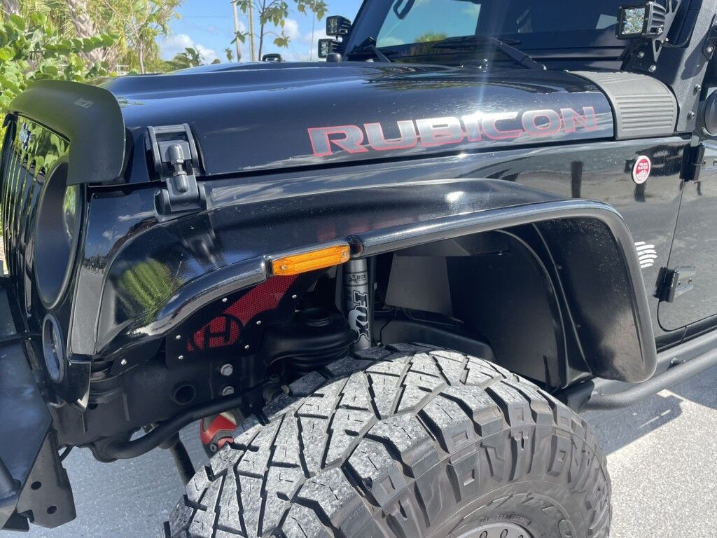 2016 Jeep Wrangler Unlimited Rubicon~LOW MILES~WINCH~LED LIGHTS ALL OVER~4X4~ALLOY SHIFT KNOB~BLUETOOTH~CRUISE CONTROL~FULL SIZE SPARE TIRE~HEATED SEATS~PREMIUM SOUND SYSTEM~REMOTE ENGINE START~REMOVABLE ROOF~TOW HOOKS Sarasota FL