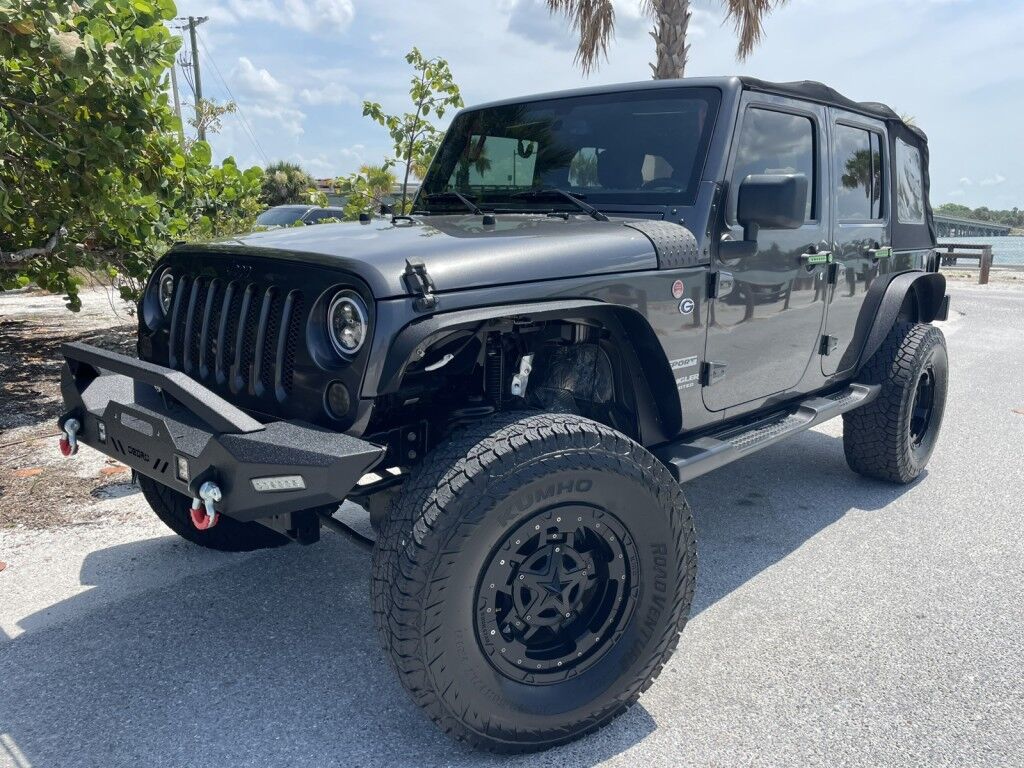 2016 Jeep Wrangler Unlimited SPORT~4X4~CLEAN CARFAX~ONLINE FINANCE AND SHIPPING AVAILABLE!!!!