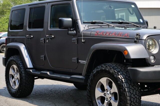2016 Jeep Wrangler Unlimited Sahara 4X4 / Dual Top / Upgrades / Manual! High Point NC