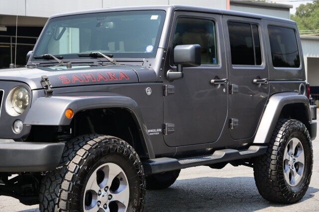 2016 Jeep Wrangler Unlimited Sahara 4X4 / Dual Top / Upgrades / Manual! High Point NC