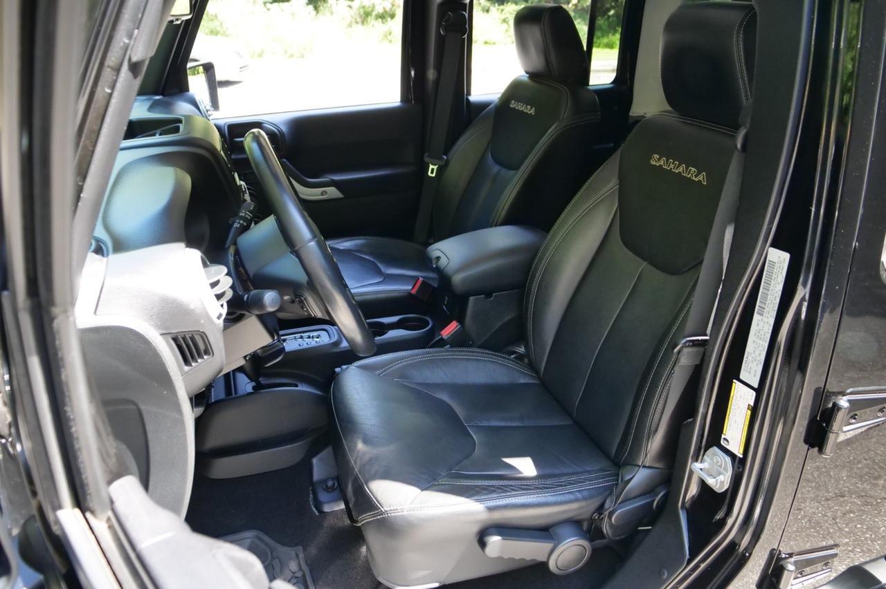 2016 Jeep Wrangler Unlimited Sahara 4X4 / Wheels & Tires / Heated Leather Seats! Lincolnton NC