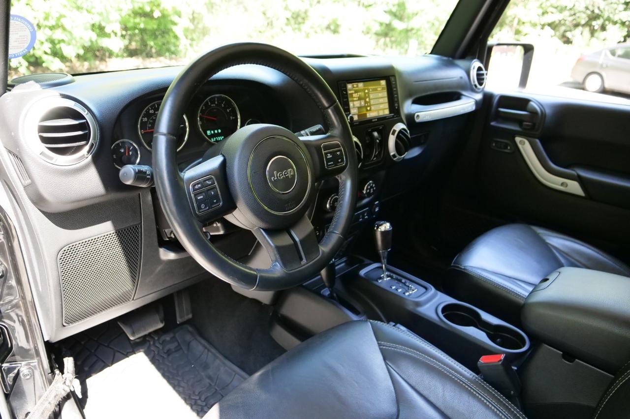 2016 Jeep Wrangler Unlimited Sahara 4X4 / Wheels & Tires / Heated Leather Seats! Lincolnton NC