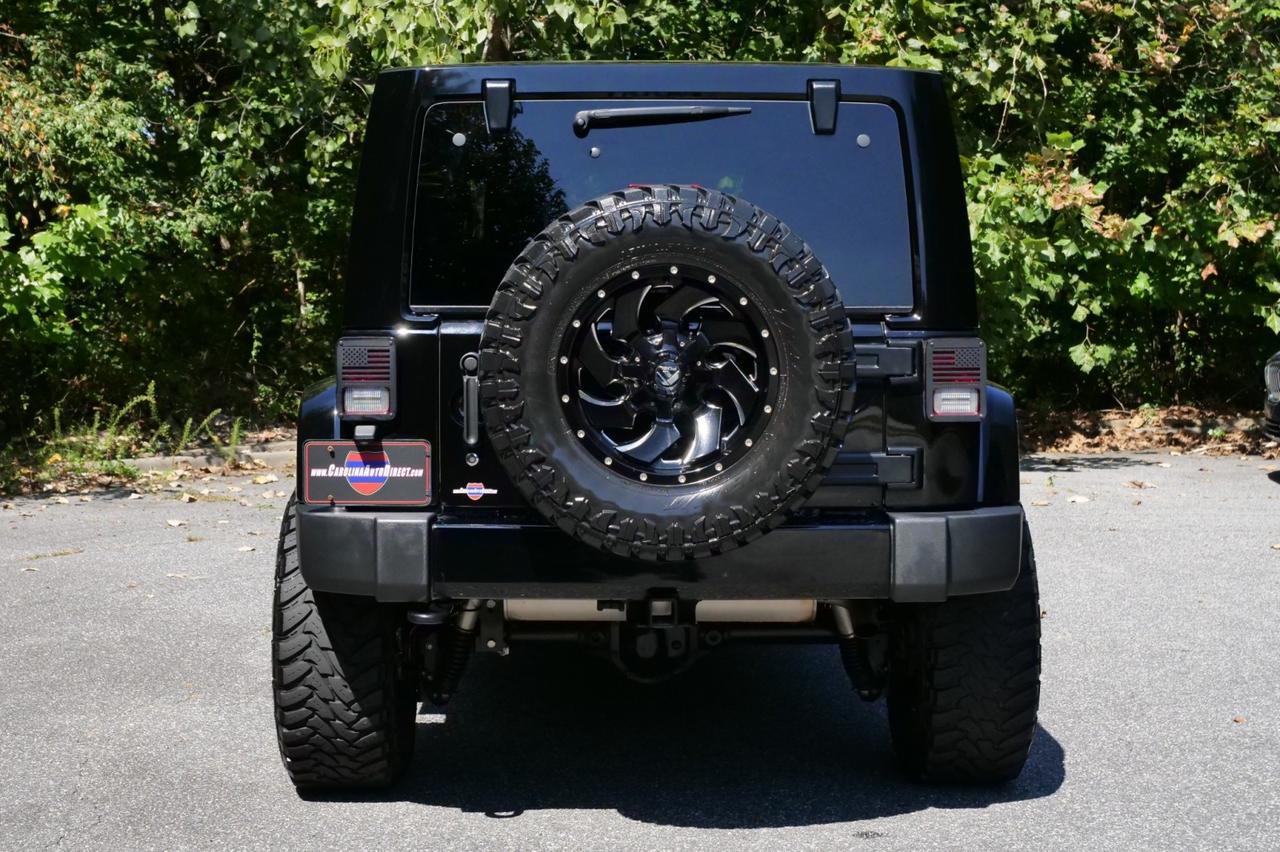 2016 Jeep Wrangler Unlimited Sahara 4X4 / Wheels & Tires / Heated Leather Seats! Lincolnton NC