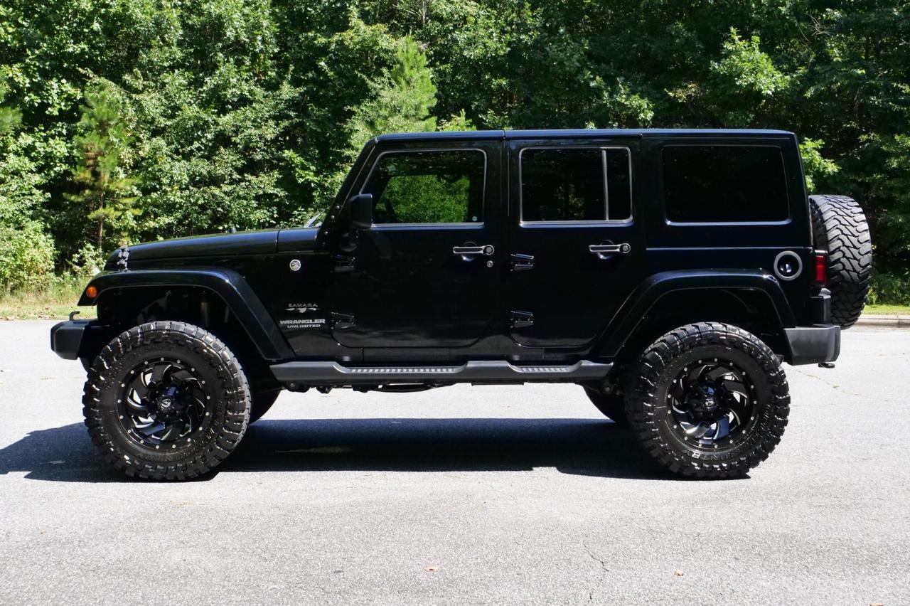 2016 Jeep Wrangler Unlimited Sahara 4X4 / Wheels & Tires / Heated Leather Seats! Lincolnton NC