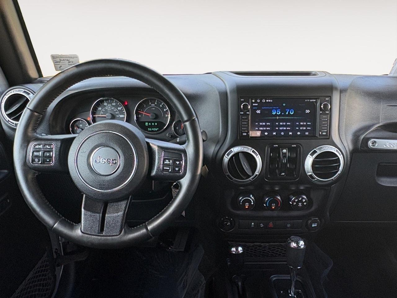2016 Jeep Wrangler Unlimited Sahara, FENDER FLARES, RUNNING BOARDS, TOW PACKAGE, BLUETOOTH, UCONNECT, TINTED WINDOWS, SOFT TOP, LOW MILES, 1 OWNER, WRANGLE THE ROAD IN THIS JEEP!