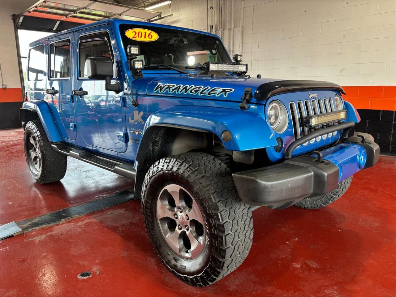 2016 Jeep Wrangler Unlimited Sahara Franklin OH