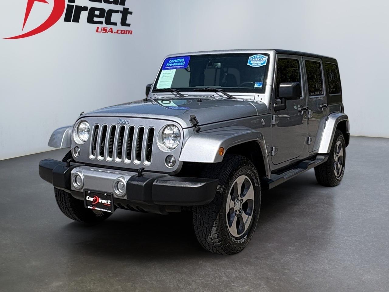 2016 Jeep Wrangler Unlimited Sahara, RUNNING BOARDS, FENDER FLARES, REMOTE START, HEATED SEATS, NAVIGATION, TOW PACKAGE, BLUETOOTH, LIFTED, LOW MILES, ONLY 1 OWNER, CLEAN CARFAX, JEEP INTO SPRING TODAY! Virginia Beach VA