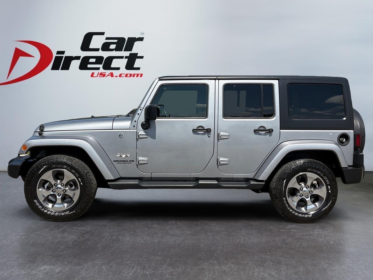 2016 Jeep Wrangler Unlimited Sahara, RUNNING BOARDS, FENDER FLARES, REMOTE START, HEATED SEATS, NAVIGATION, TOW PACKAGE, BLUETOOTH, LIFTED, LOW MILES, ONLY 1 OWNER, CLEAN CARFAX, JEEP INTO SPRING TODAY! Virginia Beach VA