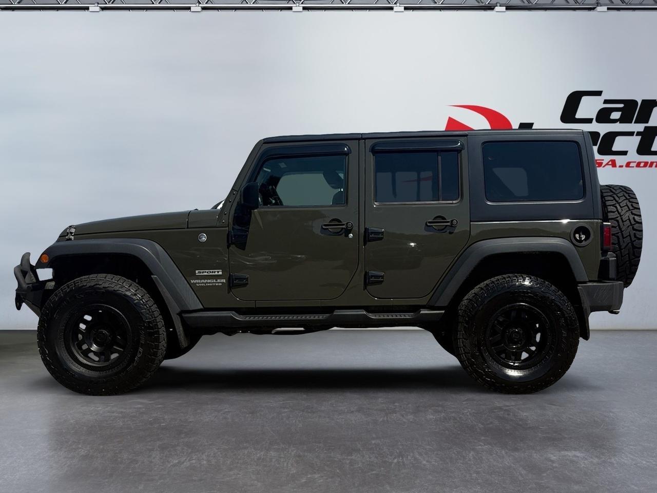 2016 Jeep Wrangler Unlimited Sport, 4X4, RUNNING BOARDS, TOW PACKAGE, BLUETOOTH, CUSTOM XD SERIES WHEELS, KEYLESS ENTRY, ONLY 1 OWNER, LOW MILES, GET THIS JEEP ON THE ROAD THIS SUMMER! Virginia Beach VA