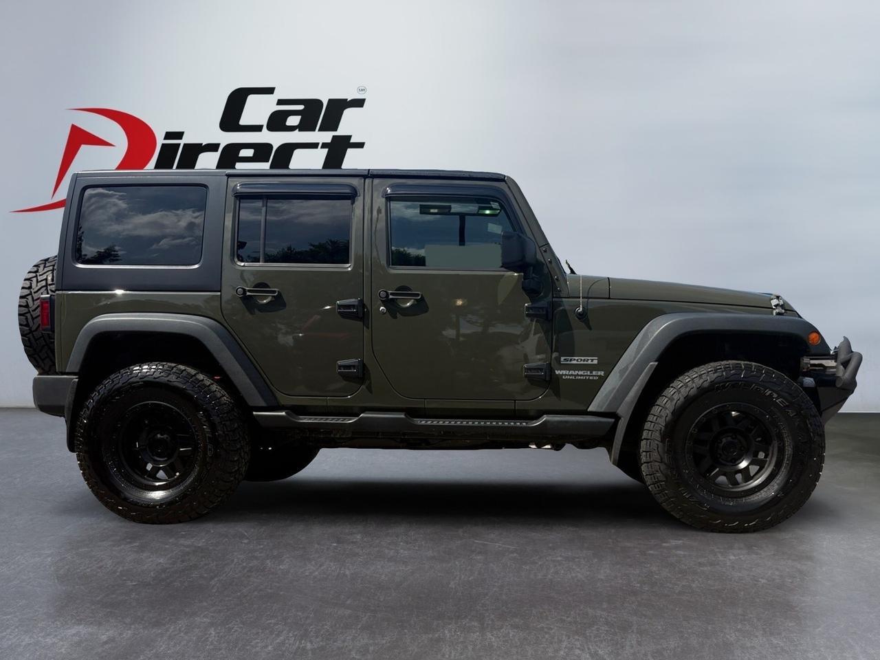 2016 Jeep Wrangler Unlimited Sport, 4X4, RUNNING BOARDS, TOW PACKAGE, BLUETOOTH, CUSTOM XD SERIES WHEELS, KEYLESS ENTRY, ONLY 1 OWNER, LOW MILES, GET THIS JEEP ON THE ROAD THIS SUMMER! Virginia Beach VA