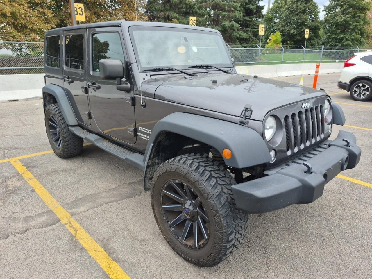 2016 Jeep Wrangler Unlimited Sport Automatic | B.CAM | CONVERTIBLE | FUELRIMS | NOACCIDENT Toronto ON