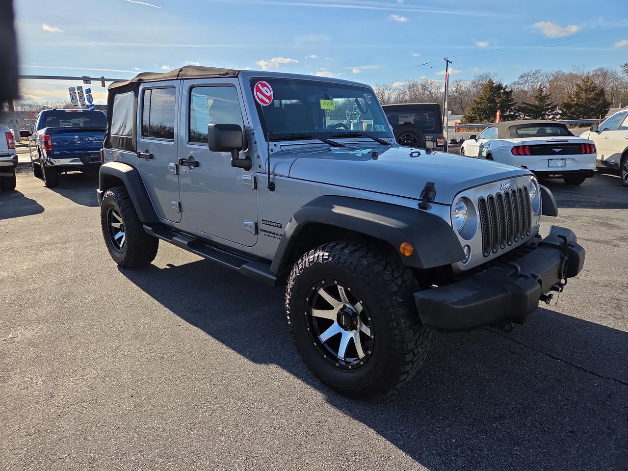 2016 Jeep Wrangler Unlimited Sport