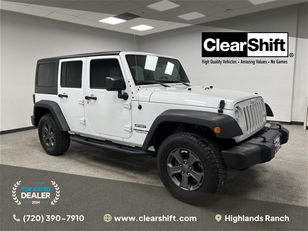2016 Jeep Wrangler Unlimited Sport
