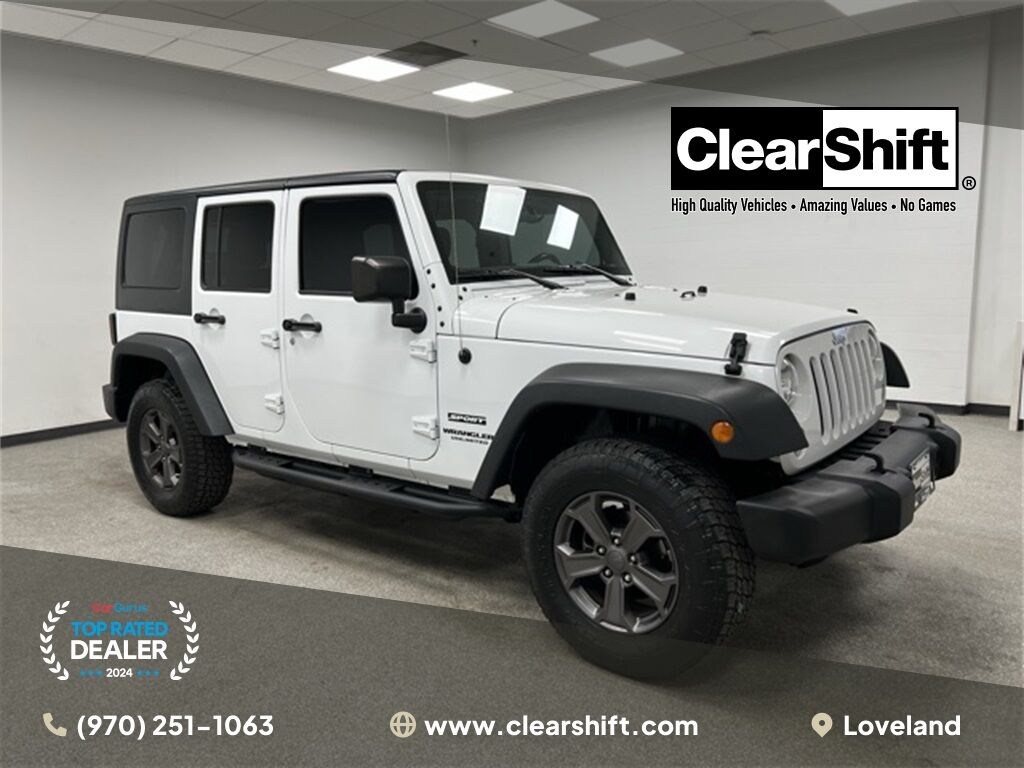 2016 Jeep Wrangler Unlimited Sport
