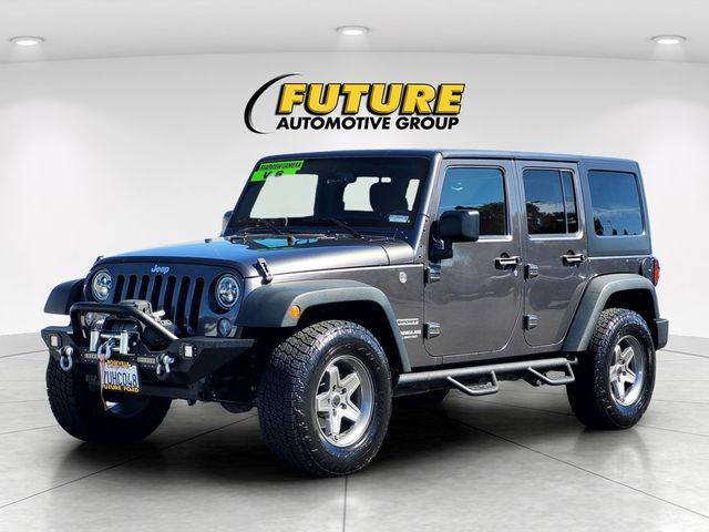 2016 Jeep Wrangler Unlimited Sport Roseville CA