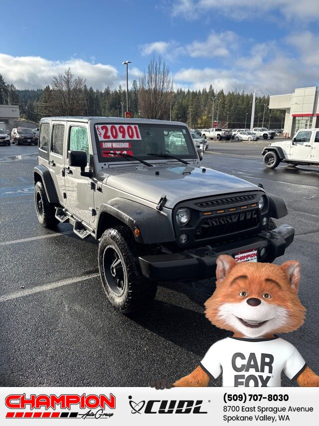 2016 Jeep Wrangler Unlimited Sport