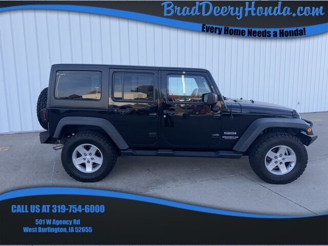 2016 Jeep Wrangler Unlimited Sport West Burlington IA 2016 Jeep Wrangler Unlimited Sport West Burlington IA