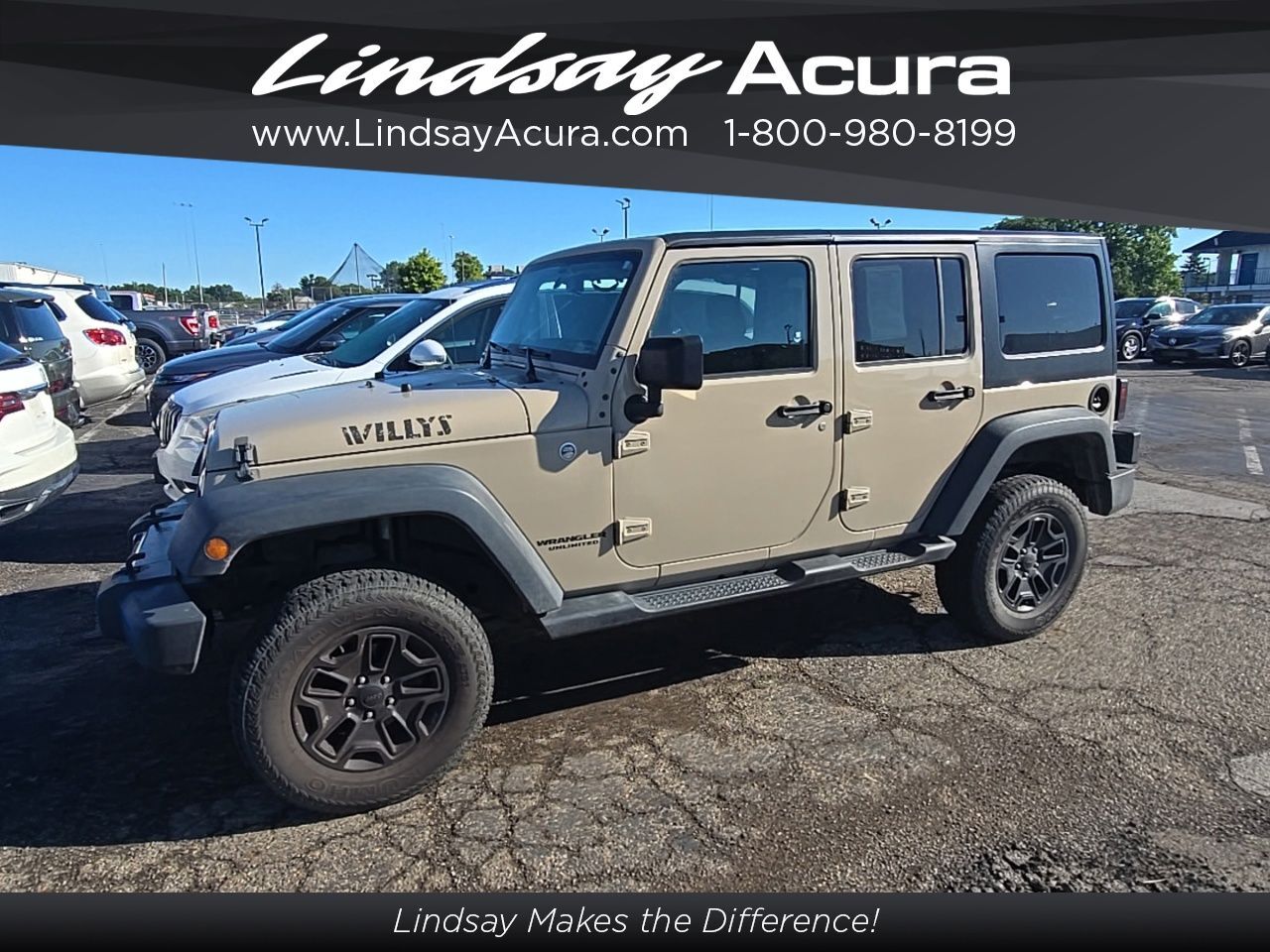 2016 Jeep Wrangler Unlimited Willys Columbus OH