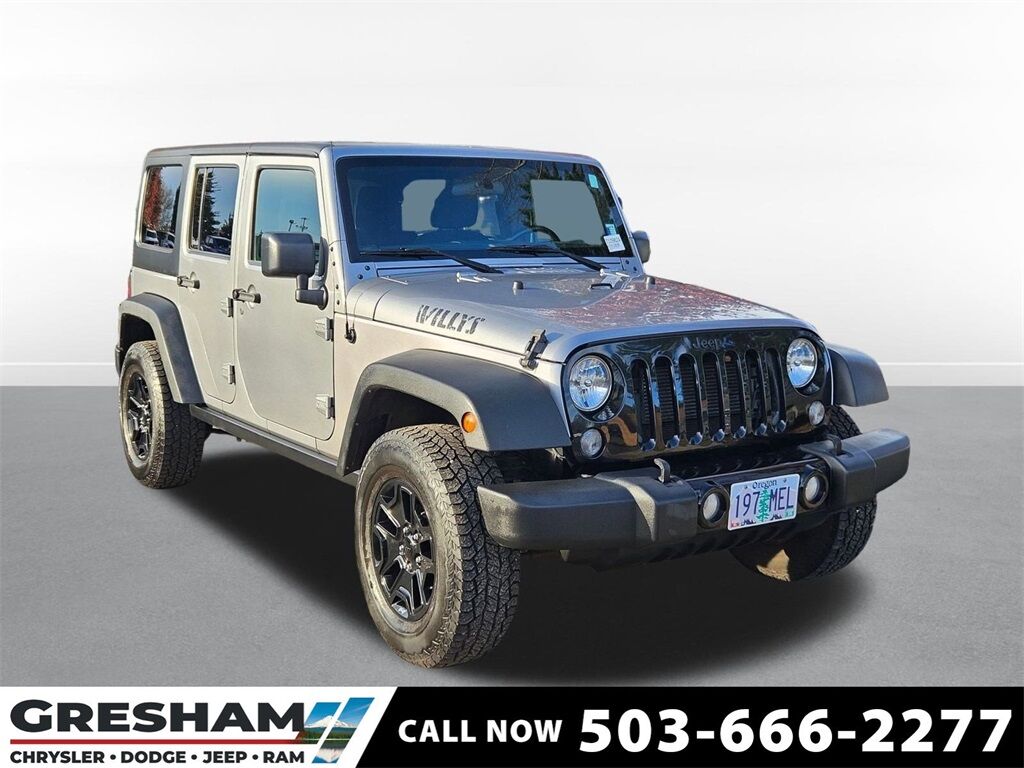 2016 Jeep Wrangler Unlimited Willys