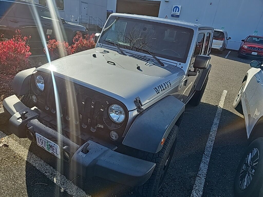 2016 Jeep Wrangler Unlimited Willys Gresham OR