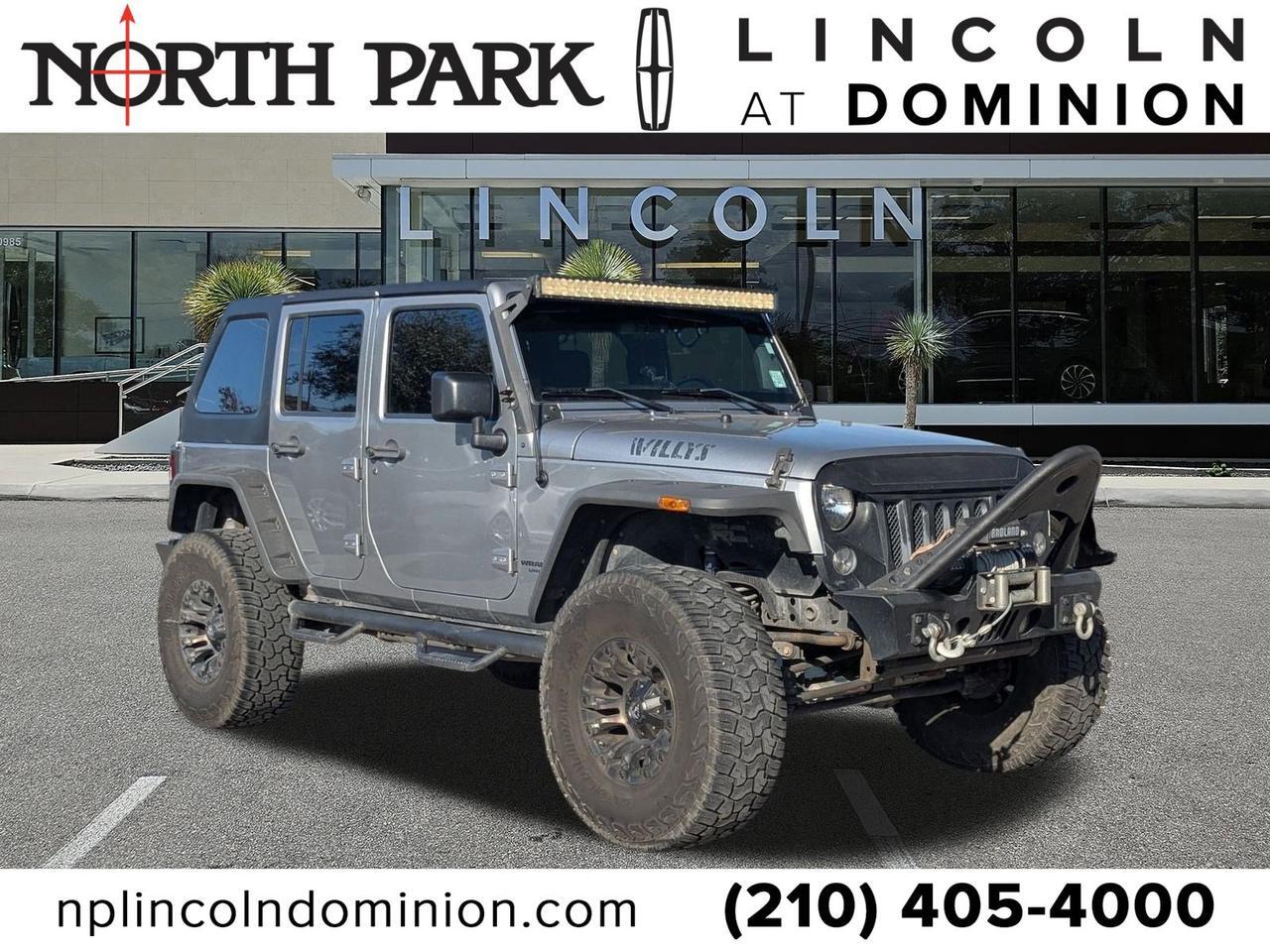 2016 Jeep Wrangler Unlimited Willys Wheeler