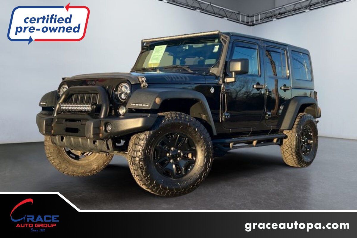 Used 2016 Jeep Wrangler Unlimited Willys Wheeler W in Morrisville PA