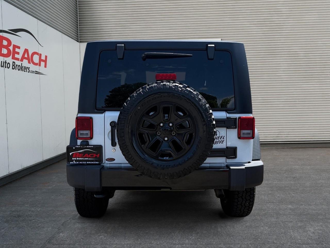 2016 Jeep Wrangler Willys Wheeler, BLUETOOTH, POWER/HEATED MIRRORS, TOW HOOKS, SPARE TIRE, FENDER FLARES, BLACK WHEELS, CLEAN CARFAX, LOW MILES! Norfolk VA
