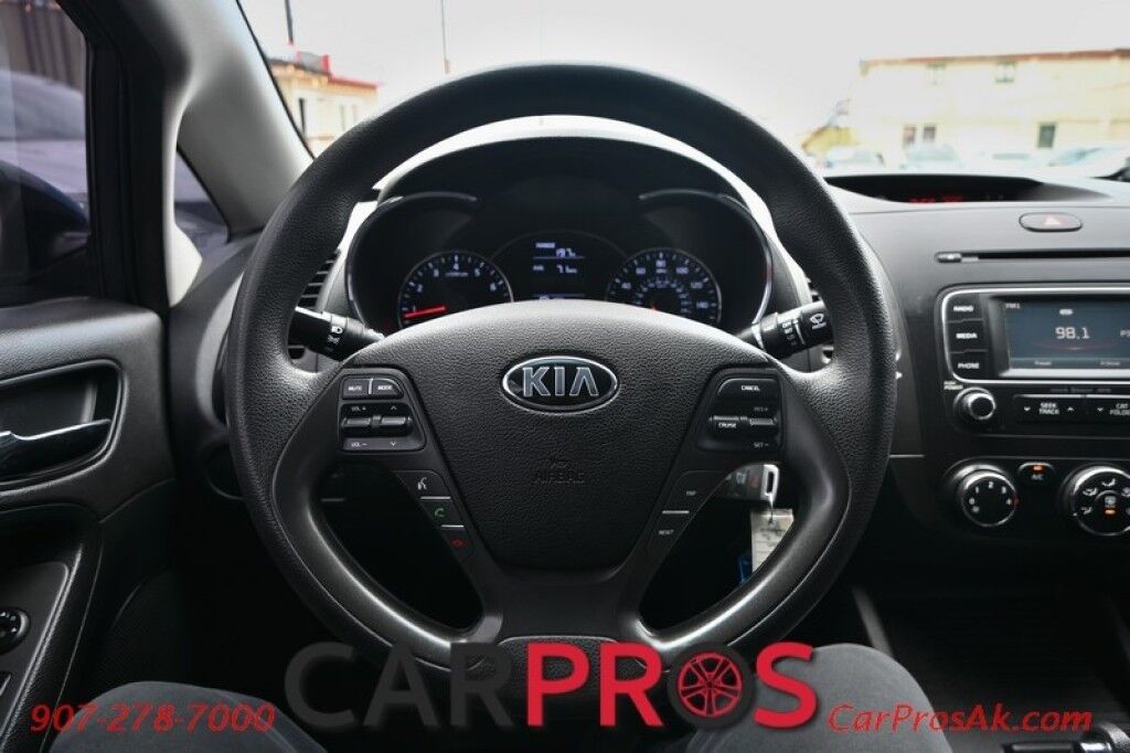 2016 Kia Forte LX - Popular Plus Pkg - Auto Start - Power Locks, Windows & Mirrors - Bluetooth - USB & Aux Input - Cruise Control - Back Up Camera - Keyless Entry - Aluminum Wheels - 54K Miles - 39 MPG Anchorage AK