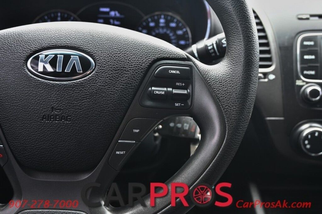 2016 Kia Forte LX - Popular Plus Pkg - Auto Start - Power Locks, Windows & Mirrors - Bluetooth - USB & Aux Input - Cruise Control - Back Up Camera - Keyless Entry - Aluminum Wheels - 54K Miles - 39 MPG Anchorage AK