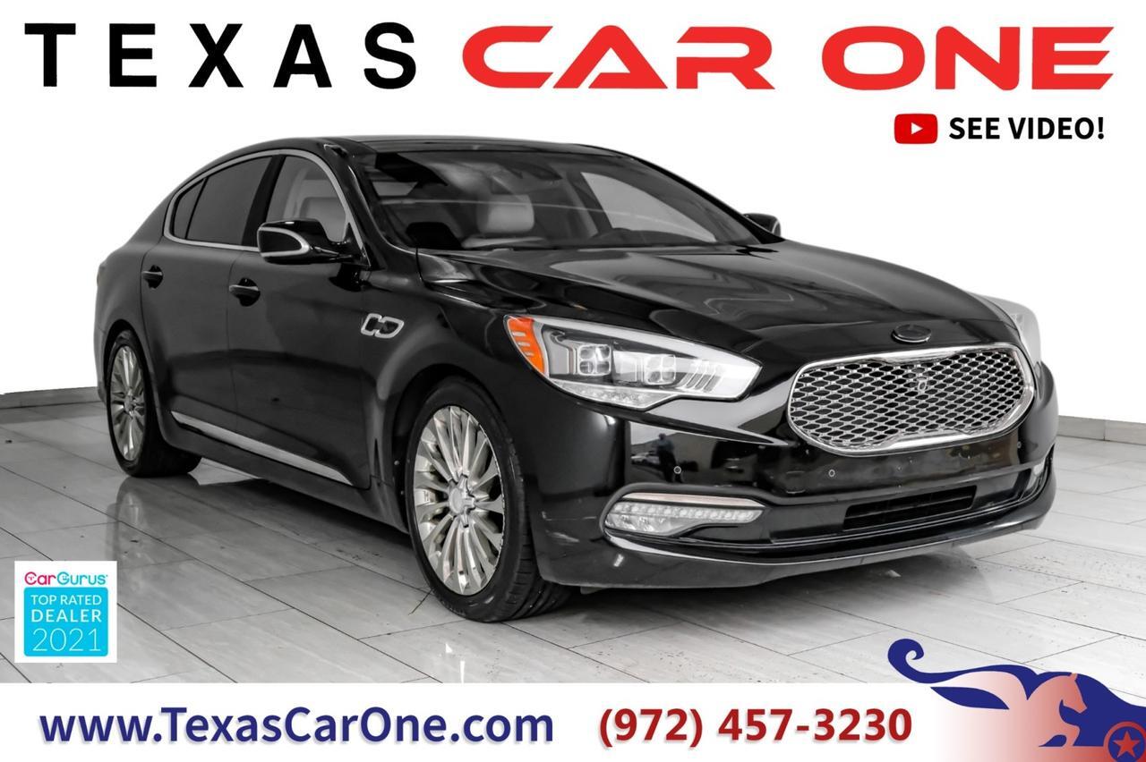 2016 Kia K900 LUXURY 5.0L BLIND SPOT LANE DEPARTURE NAVIGATION PANORAMA LEATHER SURROUND VIEW
