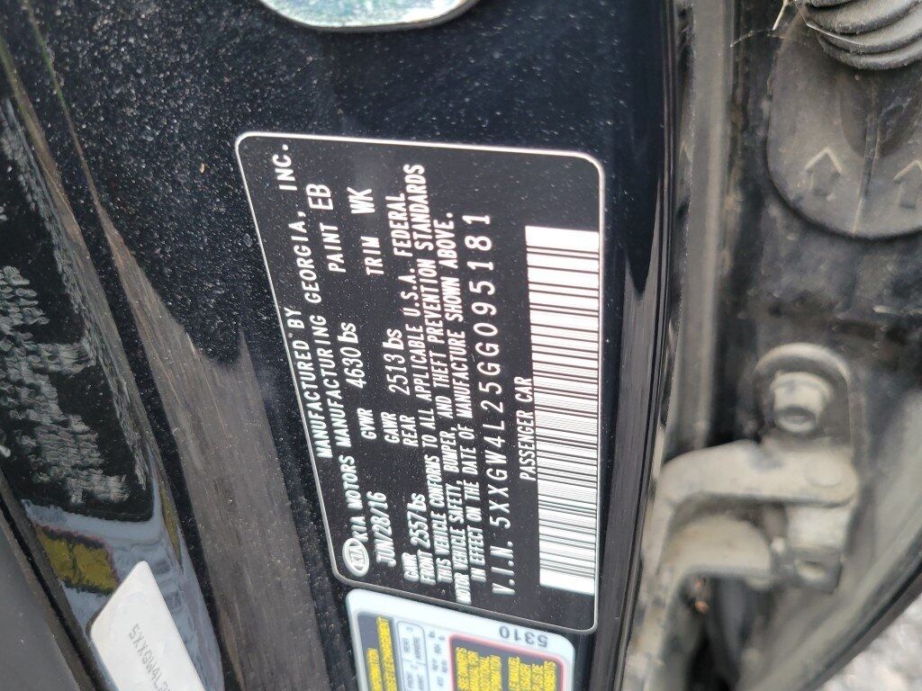 2016 Kia Optima SX Chantilly VA