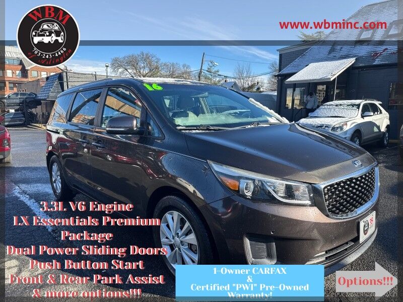 2016 Kia Sedona LX Essentials Premium Package