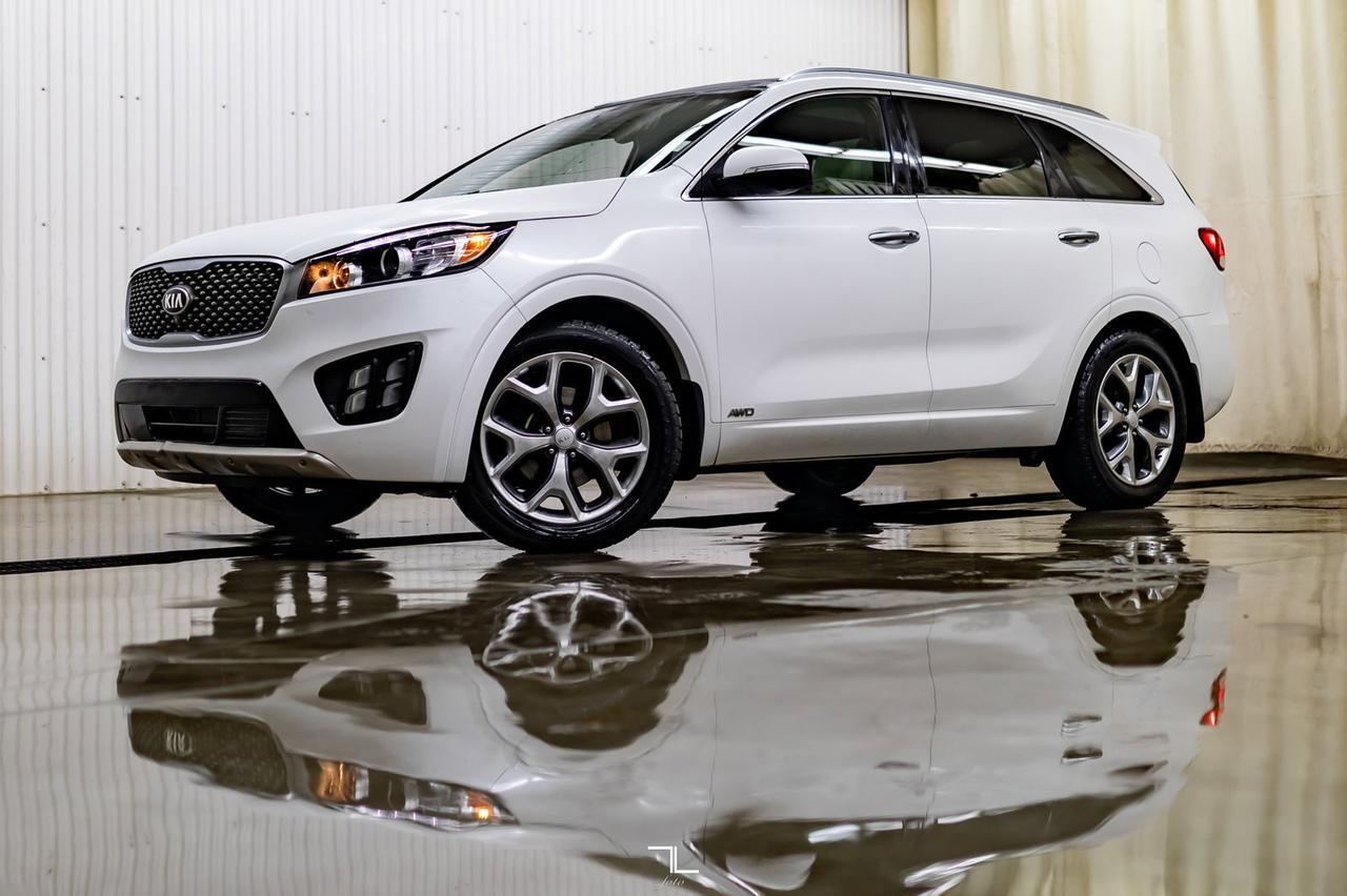 2016 Kia Sorento AWD SX Leather Roof Nav BCam Red Deer AB