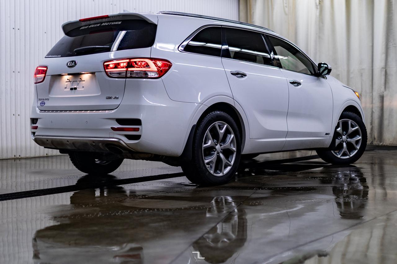 2016 Kia Sorento AWD SX Luxury Leather Roof Nav BCam Red Deer AB