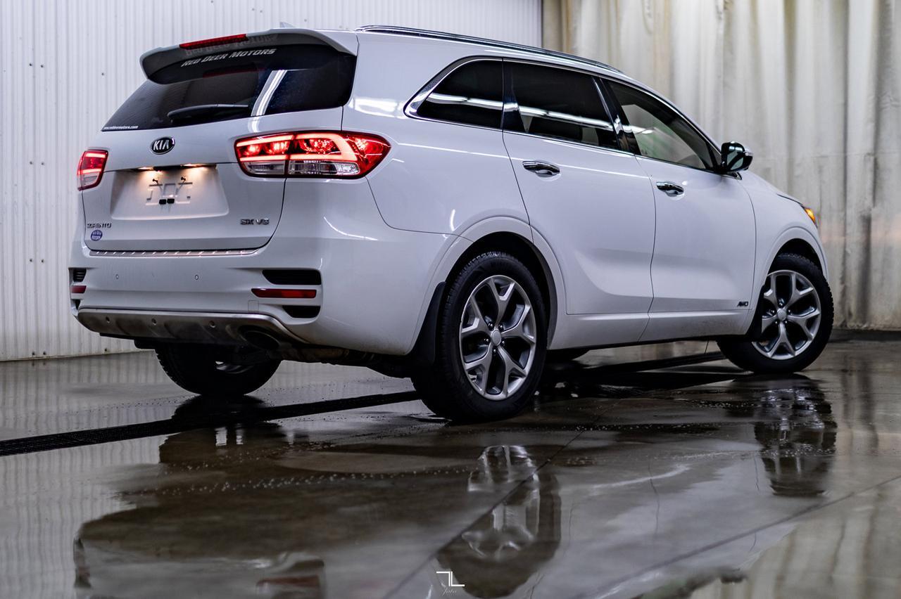 2016 Kia Sorento AWD SX Luxury Leather Roof Nav BCam Red Deer AB