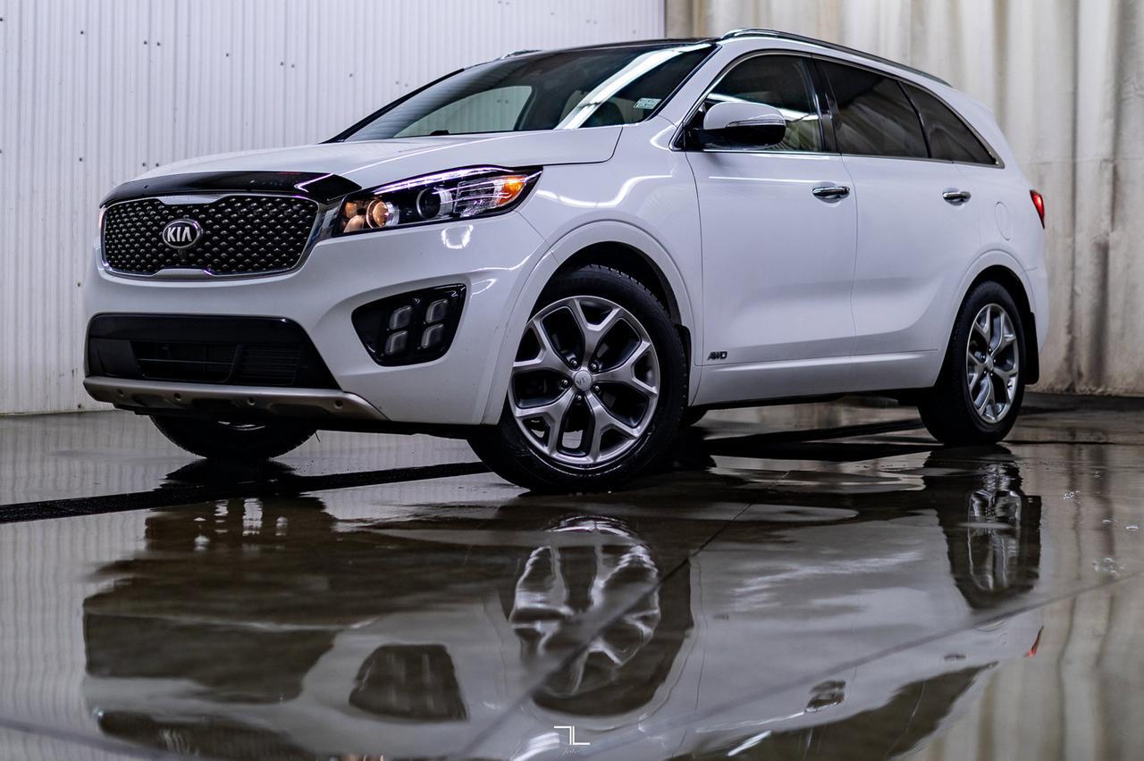 2016 Kia Sorento AWD SX Luxury Leather Roof Nav BCam Red Deer AB