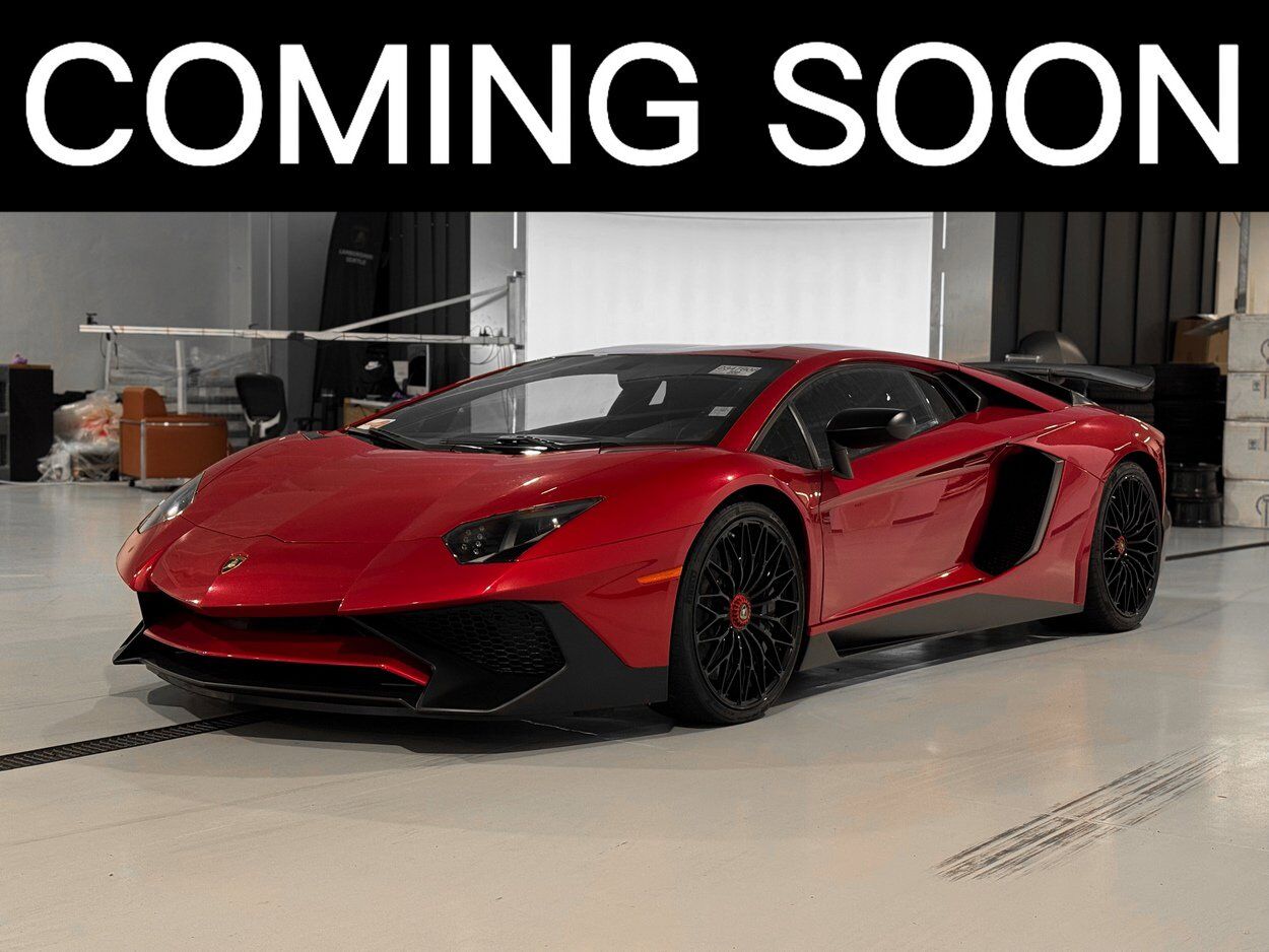 2016 Lamborghini Aventador LP 750-4 Superveloce