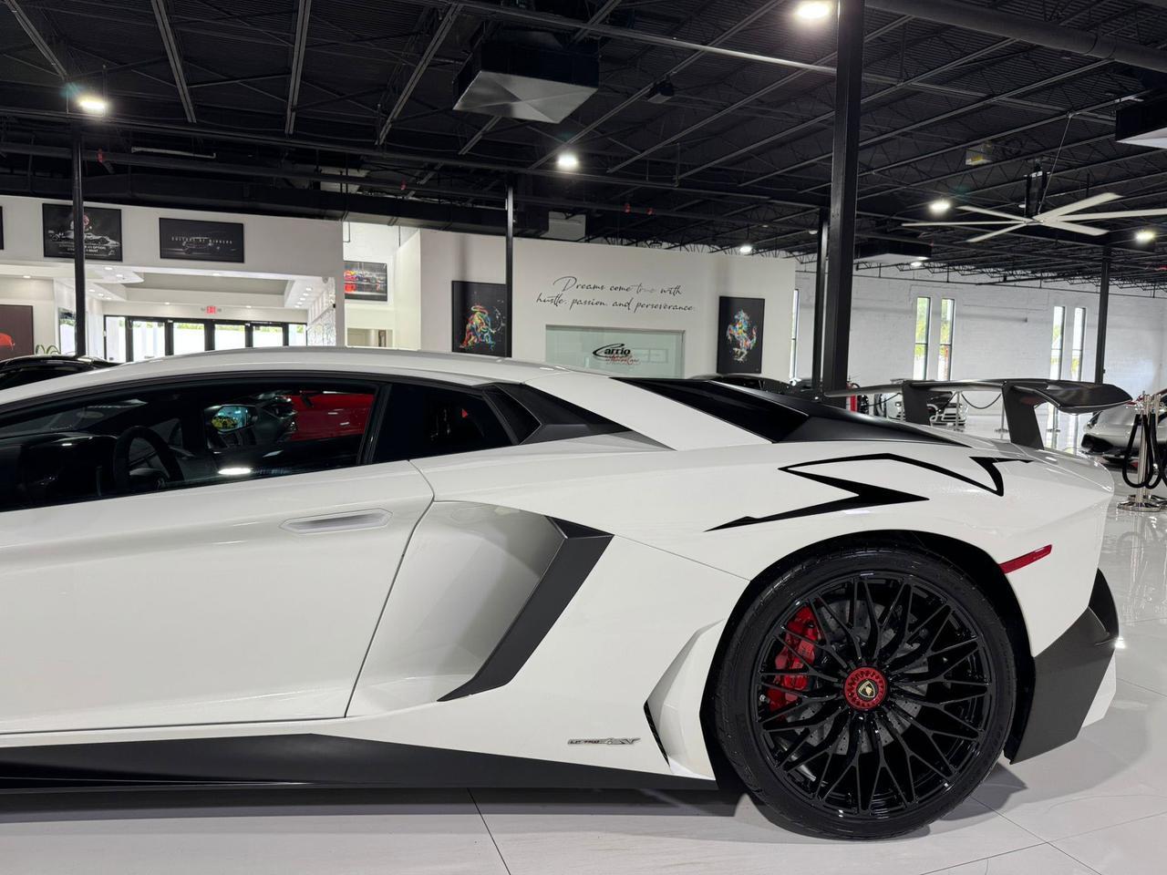 2016 Lamborghini Aventador LP 750-4 Superveloce Bianco Opalis paint, Sensonum audio, carbon galore AND MUCH MORE!! Fort Lauderdale FL