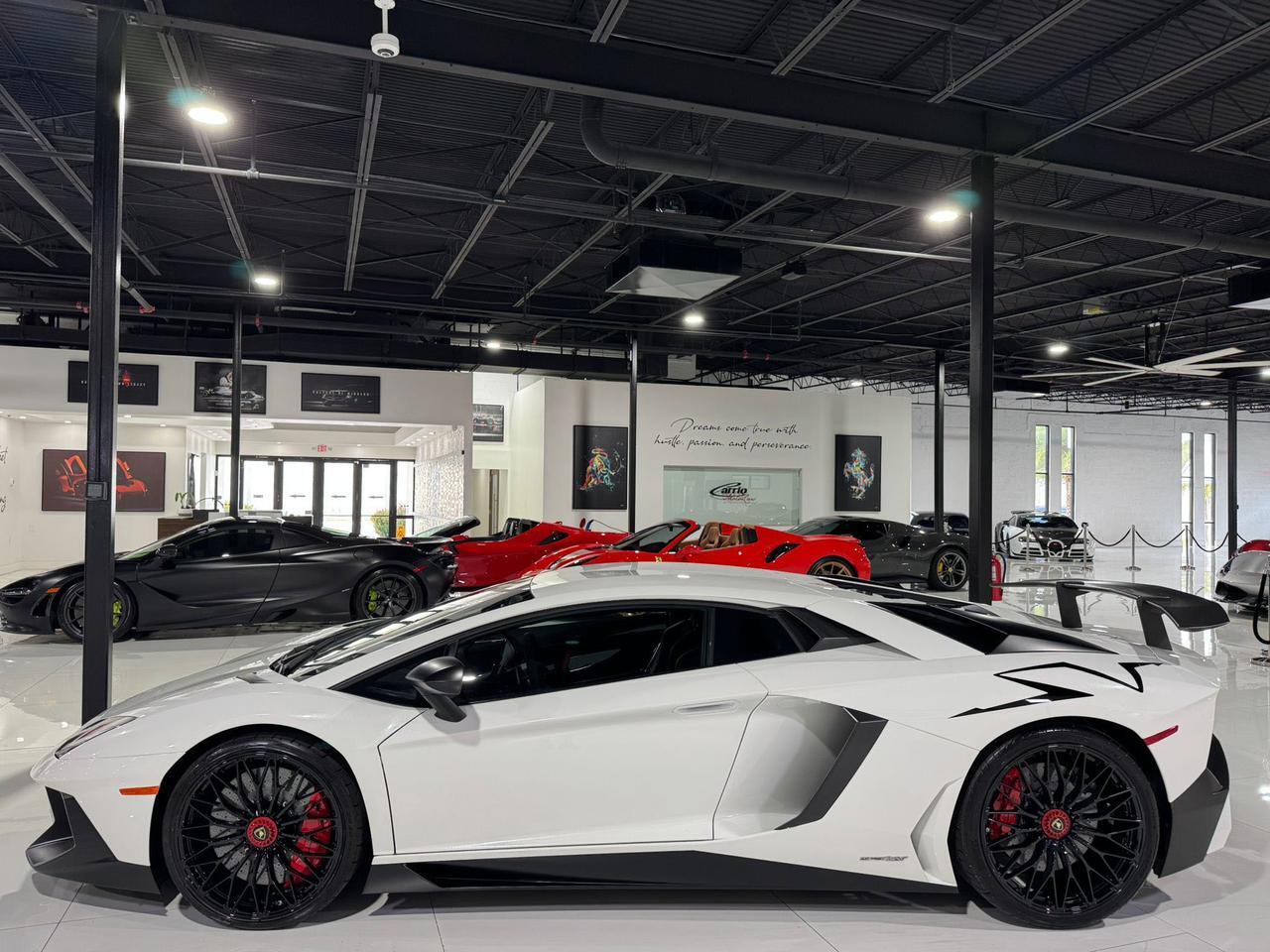 2016 Lamborghini Aventador LP 750-4 Superveloce Bianco Opalis paint, Sensonum audio, carbon galore AND MUCH MORE!! Fort Lauderdale FL
