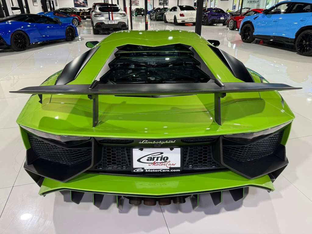 2016 Lamborghini Aventador LP 750-4 Superveloce Verde Ithaca paint, Ad Personam interior, carbon galore AND MORE!!! Fort Lauderdale FL