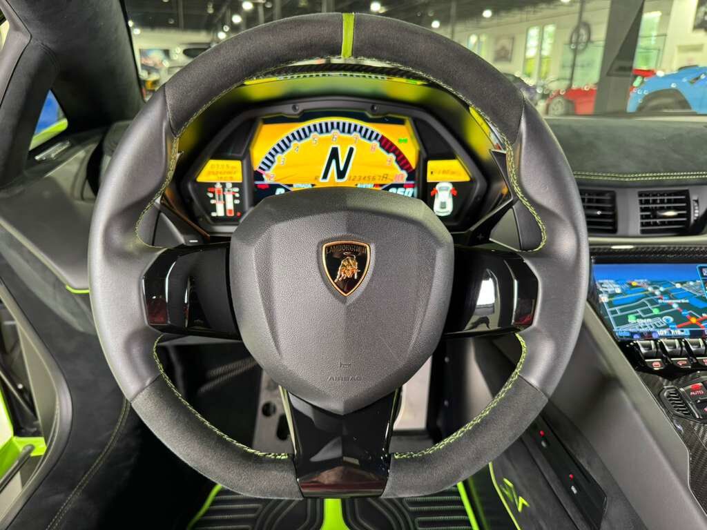 2016 Lamborghini Aventador LP 750-4 Superveloce Verde Ithaca paint, Ad Personam interior, carbon galore AND MORE!!! Fort Lauderdale FL