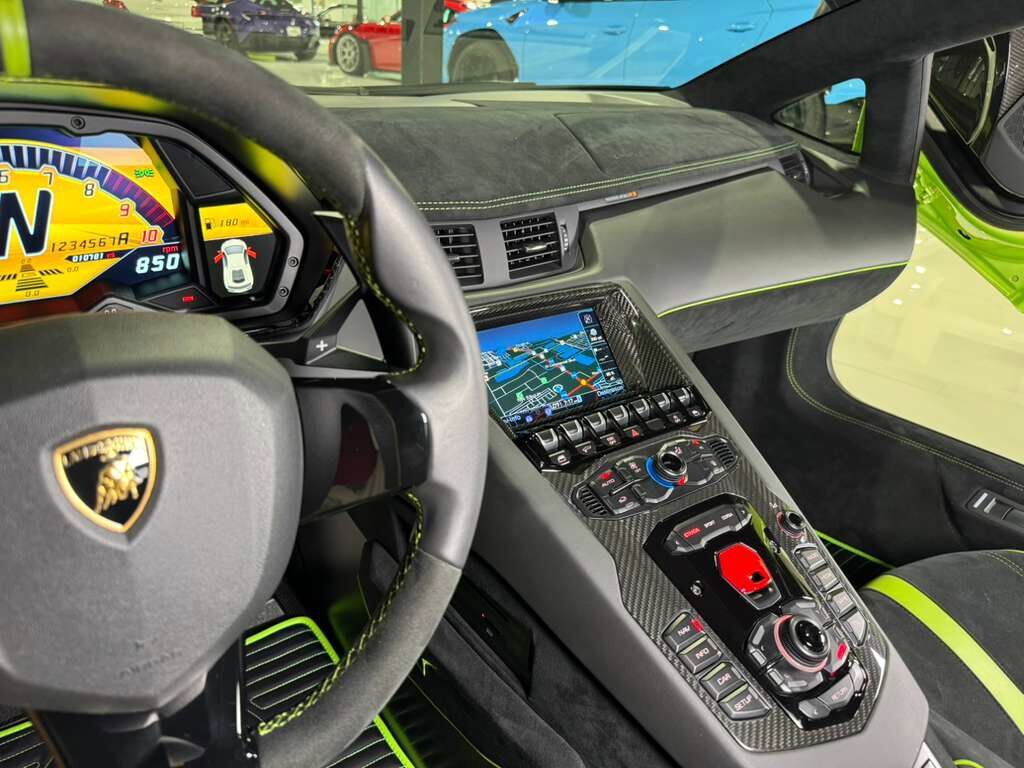 2016 Lamborghini Aventador LP 750-4 Superveloce Verde Ithaca paint, Ad Personam interior, carbon galore AND MORE!!! Fort Lauderdale FL